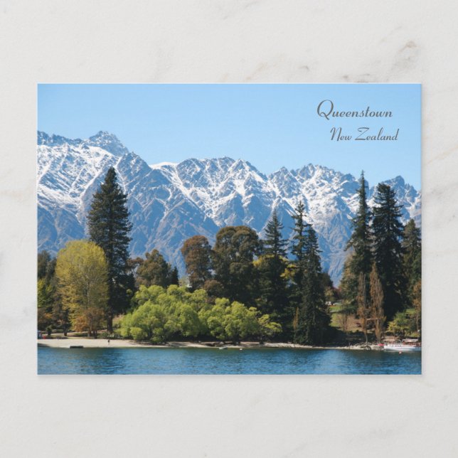 The Remarkables, Queenstown, Nya Zeeland Vykort (Framsida)