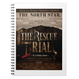 The Rescue Trial World Premiere Vintage Anteckningsbok