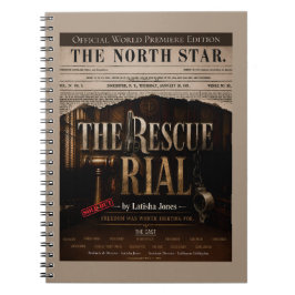 The Rescue Trial World Premiere Vintage Anteckningsbok
