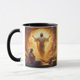The Resurrection Light: Jesus Christ Rises Mugg