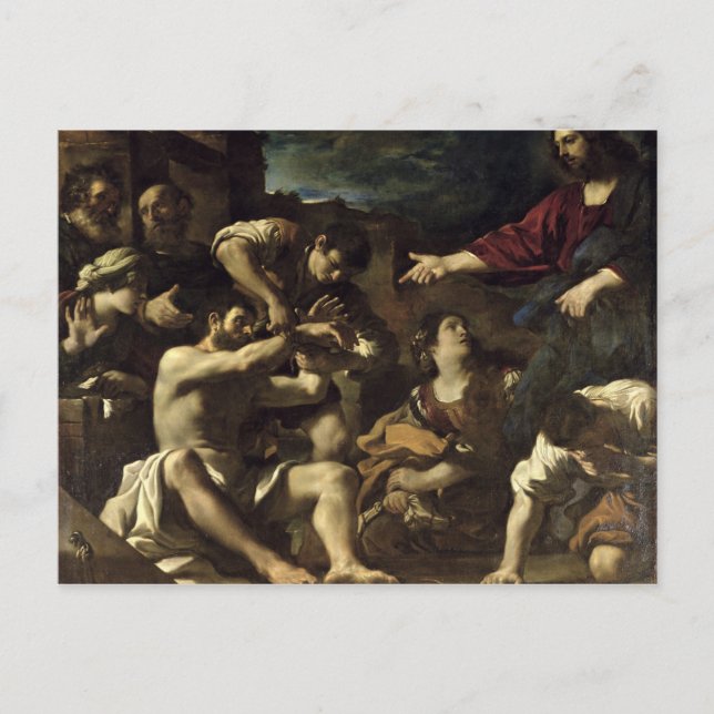 The Resurrection of Lazarus, c.1619 Vykort (Framsida)