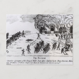 The Retreat, publicerad 1775 Vykort