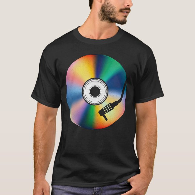 The retro disc t shirt (Framsida)
