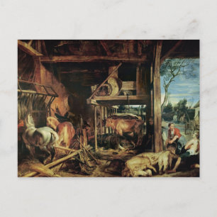 The Return of the Prodigal Son, 1618 Vykort