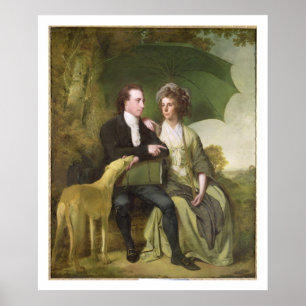 The Rev. and Thomas Gisborne, Yoxhall Lodge Poster