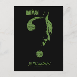 The Riddler "Till Batman" Frågetecken Vykort