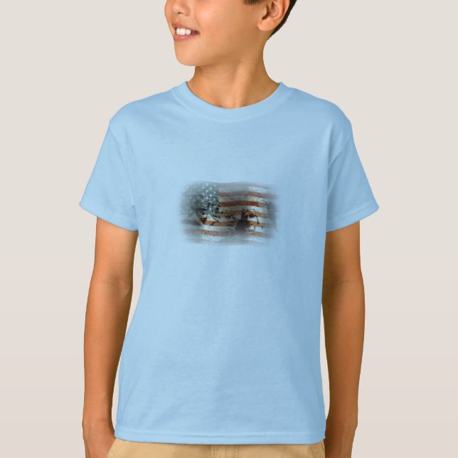 The Rise of a Nation ... T-Shirt (Framsida)