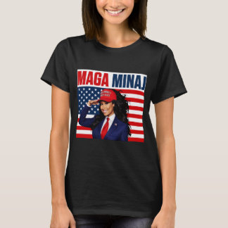 The Rise Of  Maga Minaj And Trump T Shirt