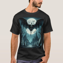 The Rise of the Winged Skeleton Under the Full Moo T Shirt