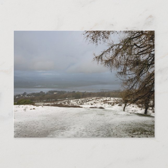 The River Kent Vinter Vykort (Framsida)