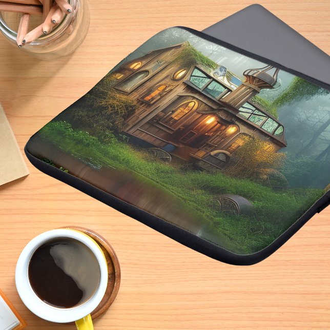 The River Workshop | Steampunk  Laptop Fodral (Skapare uppladdad)