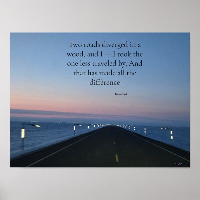 The Road Less Traveled Poster (Framsidan)