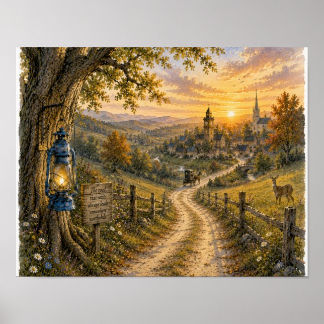 The Road That Waits, RH-WC-022 Poster (Framsidan)