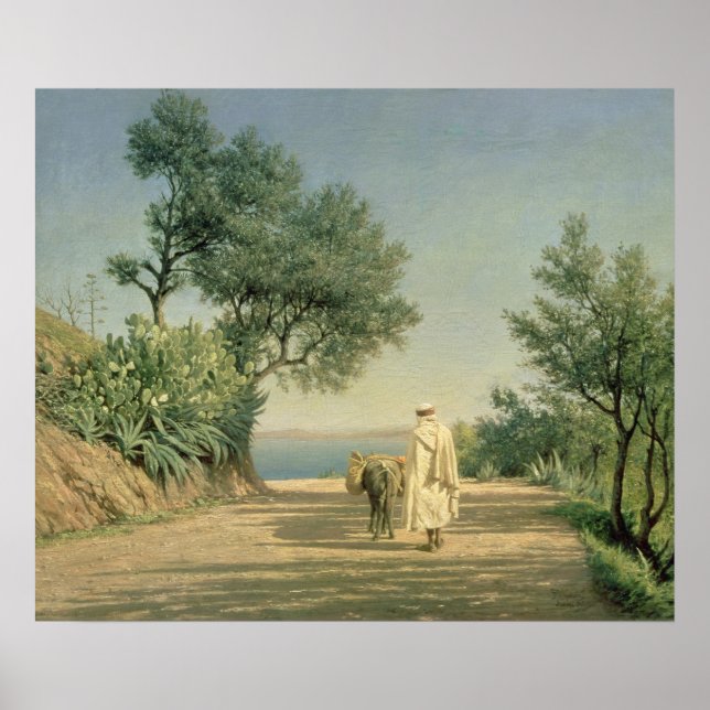 The Road to the Sea, Algeriet, 1883 Poster (Framsidan)