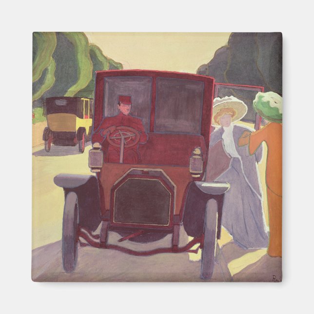 The Road with Acacias, 1908 Magnet (Framsidan)