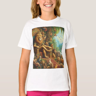 🦁 The Roaring Majesty of Abstrakt Expressionism: T Shirt