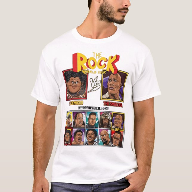 The Rock T-shirt (Framsida)