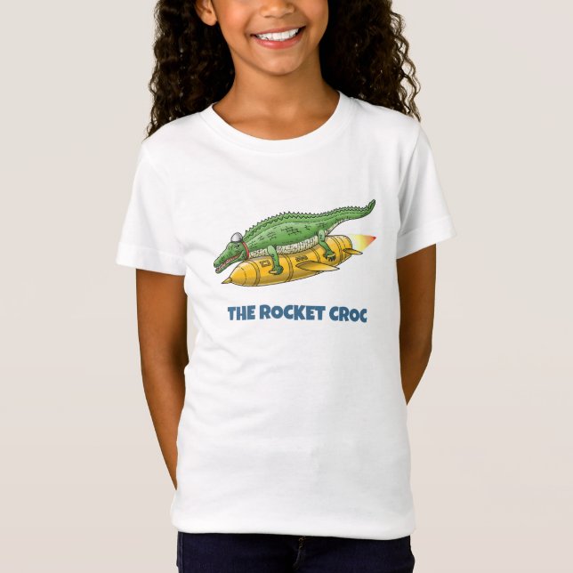 The Rocket Croc T Shirt (Framsida)