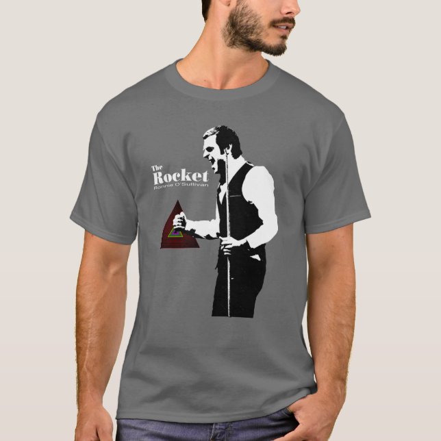 The Rocket Ronnie OSullivan Present Halloween Day  T Shirt (Framsida)