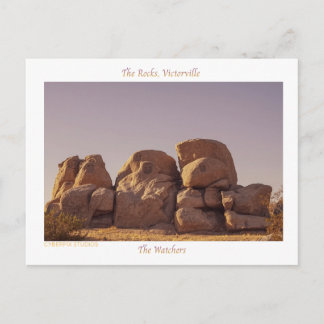 “The Rocks” Victorville Vykort