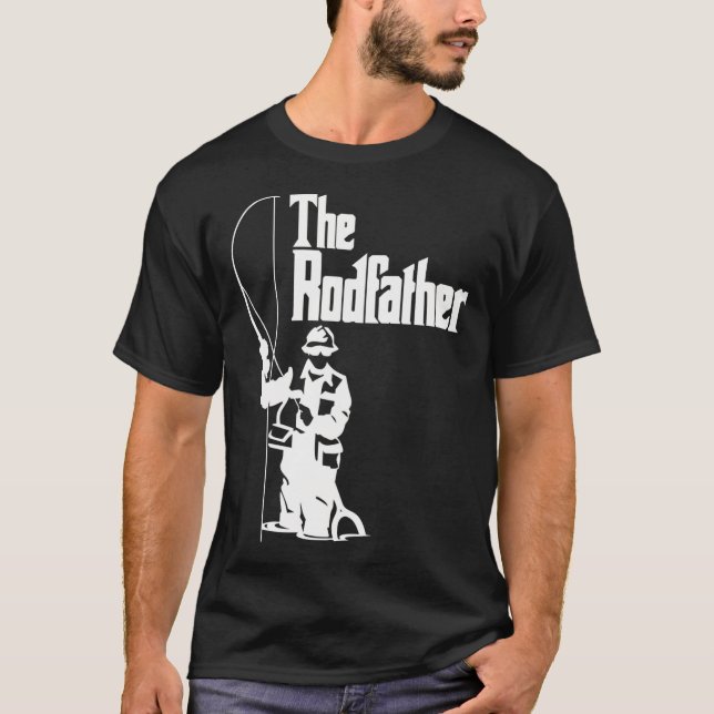 The Rodfather Fiske  T Shirt (Framsida)