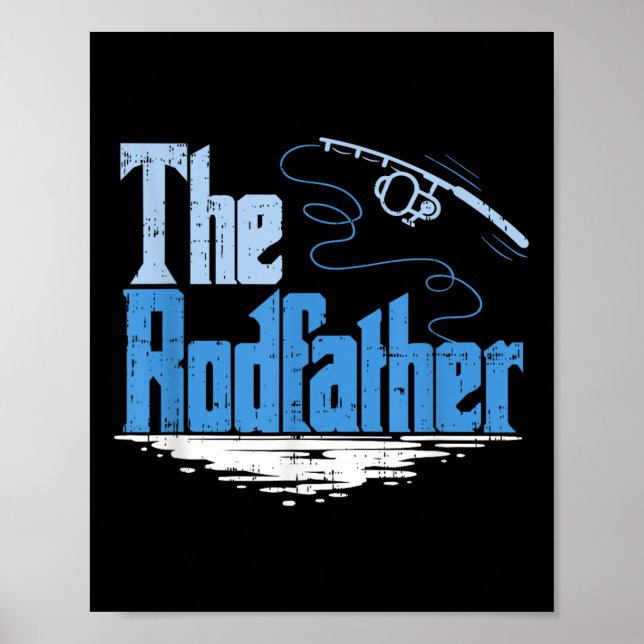 The Rodfather Rolig Fiskespö Parodi  Poster (Framsidan)