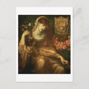 The Roman Widow, 1874 (olja på arbetsyta) Vykort