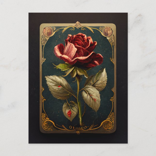 The Rose Postkort Vykort (Framsida)