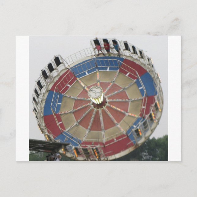 The Roundup Nöjesparksattraktion Vykort (Framsida)