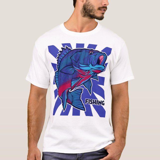 The Royal Coachman Fiske Pop Art T Shirt (Framsida)
