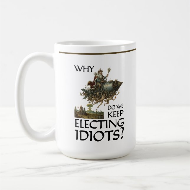 The Royal Rocket of Recurring Mistakes: Coffee Mug Kaffemugg (Vänster)