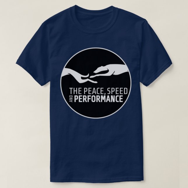 THE RUNNING SIGHTHOUNDS FOR FAST DOGS LOVERS T SHIRT (Design framsida)