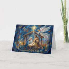 The Sacred Arrival Christmas Card Kort