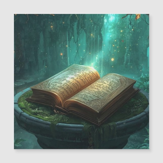 The Sacred Book of Moss and Magic (Framsida)