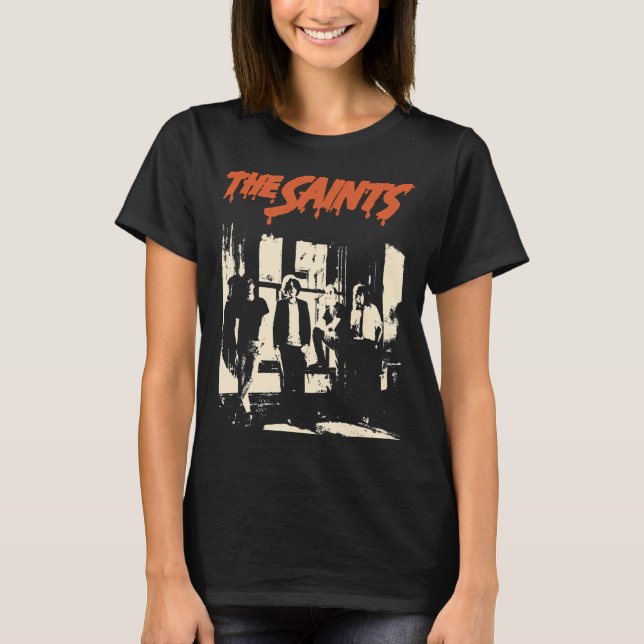 The Saints Punk Rock T Shirt (Framsida)