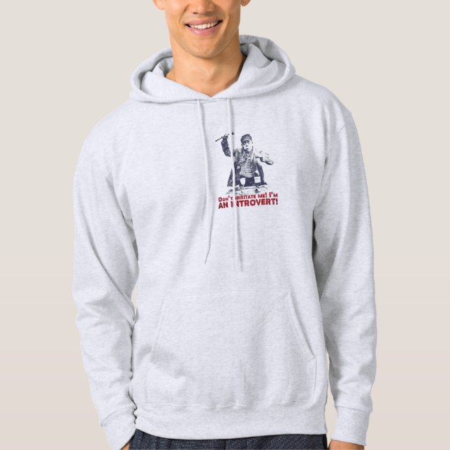 The Sanctum "Don't Irritate Me! I'm an Introvert" Hoodie (Framsida)