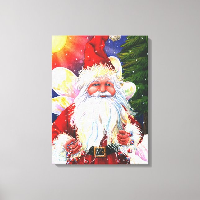 The Santa Fairy Canvastryck (Framsida)