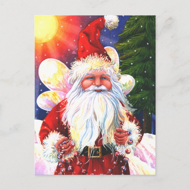 The Santa Fairy Helg Vykort (Framsida)