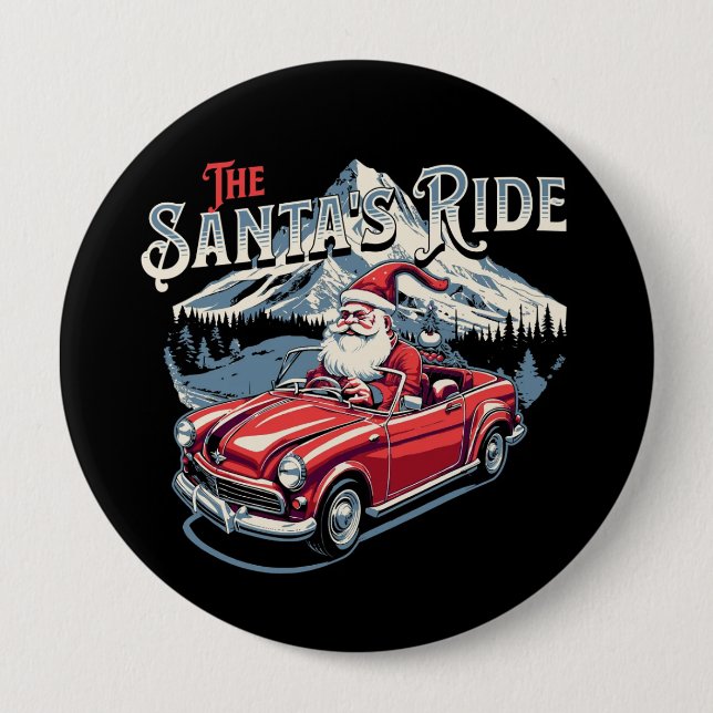 the santa's ride. knapp (Framsida)