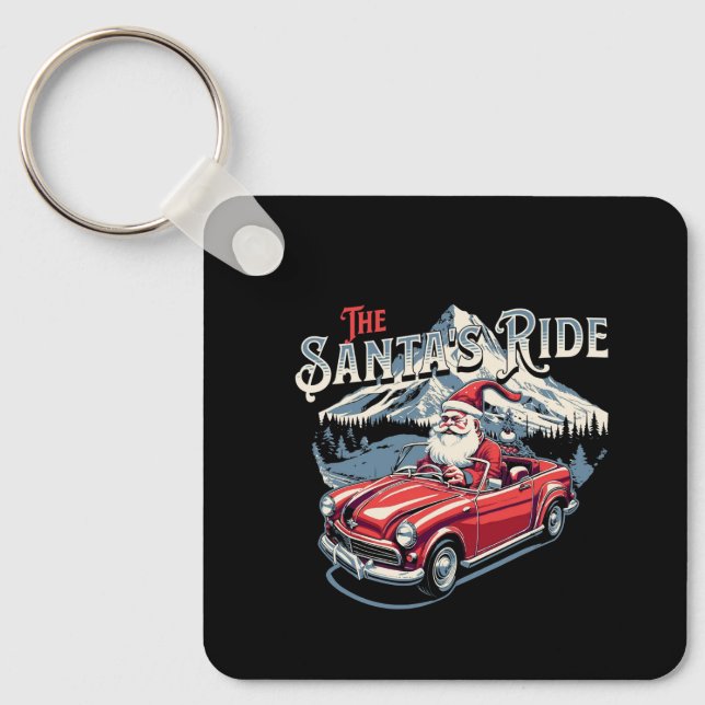 the santa's ride. nyckelring (Framsida)