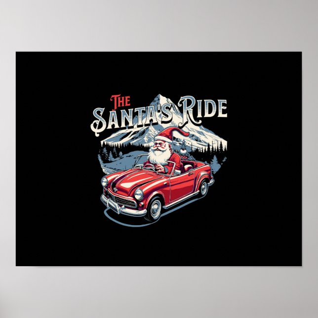 The santa's ride. poster (Framsidan)