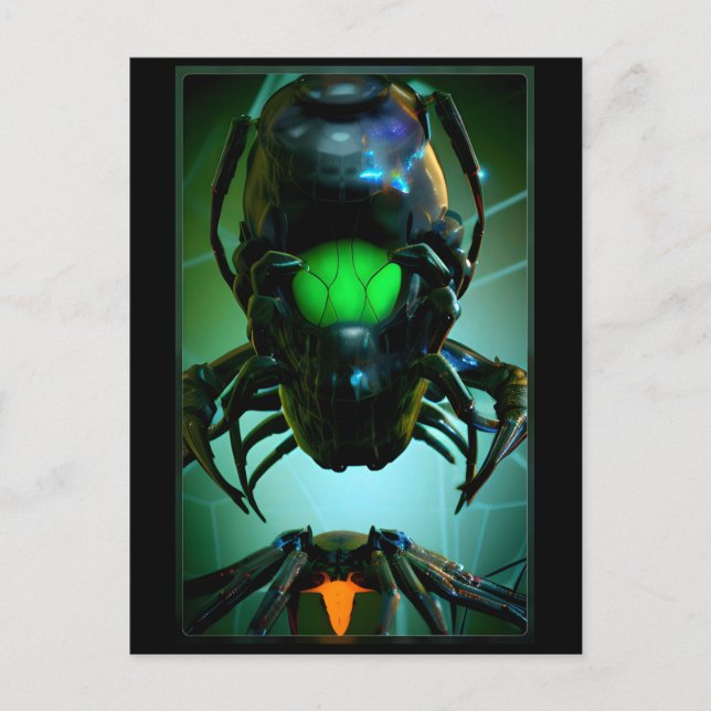 The Satan Bug Vykort (Framsida)