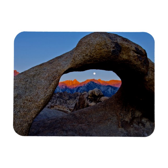 The Scenic Alabama Hills Nestled Magnet (Horisontell)