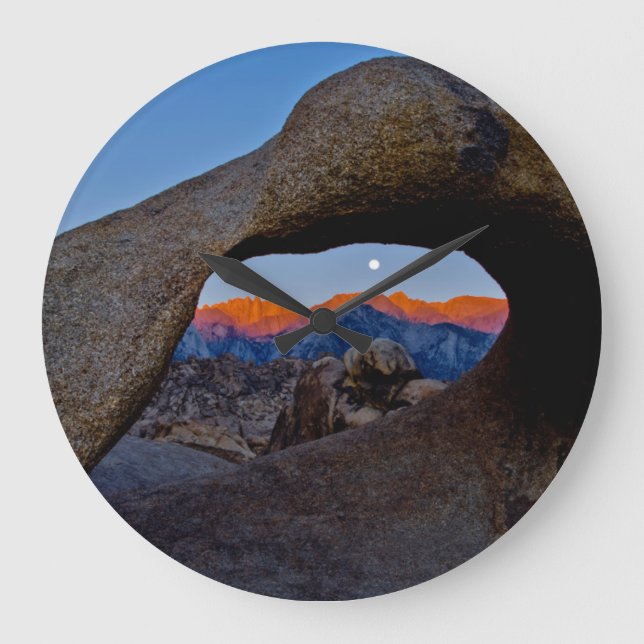 The Scenic Alabama Hills Nestled Stor Klocka (Framsida)