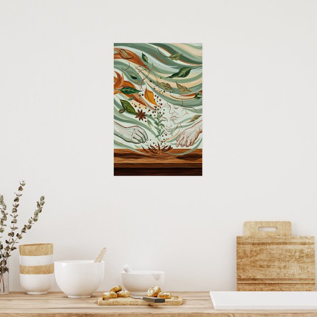 The Scent of Connection Poster (Kök)