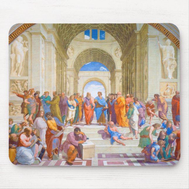 The School of Aten, Raphael Musmatta (Framsidan)