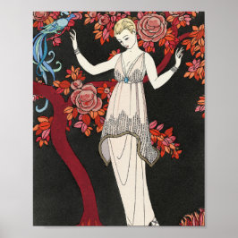 The Science Tree Evening Dress - George Barbier Poster