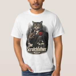 The Scratchfather | Mafia Cat Parody T-Shirt | SAK