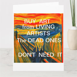 The Scream by Munch, Parody Kort