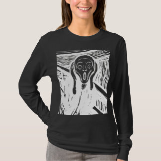 The Scream – Edvard Munch Art (Inverted) T-Shirt